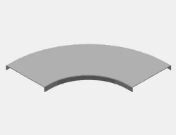 Slika Poklopac L krivine 90° za perforirani regal 100 HC UKFG 100 YD 90° EAE