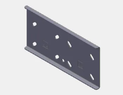 Slika Spojnica H 100mm za UK/KM kablovske regale D-2mm EAE