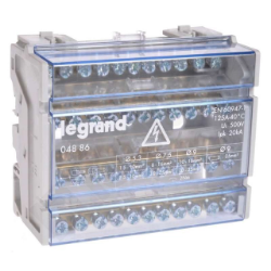 Slika Razvodni blok modularni, 4P, 125A, 11 priključaka po svakom polu Legrand