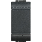 Slika Prekidač naizmenični modularni 1M 16A 250VAC IP20 crni Living Light Legrand