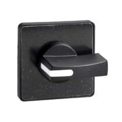 Slika Glava grebenastog prekidača 45x45mm crna bez oznake Schneider