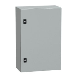 Slika Razvodni orman metalni V600xŠ400xD200 IP66 IK10 RAL7035 bez montažne ploče Spacial CRN Schneider