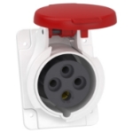 Slika Industrijska priključnica 16A 3P+E 380-415VAC IP44 ugradna PratiKa Schneider