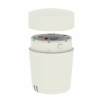 Slika Baza sa integrisanom zujalicom bela 24 V 45 mm Schneider