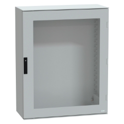 Slika Orman za montažu na zid poliesterski IP66 V1056xŠ852xD350mm providna vrata Schneider