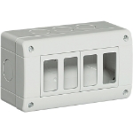 Slika Kutija nadgradna IP40 4M siva PM Legrand