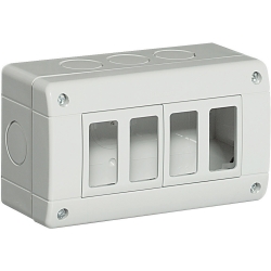 Slika Kutija nadgradna IP40 4M siva PM Legrand
