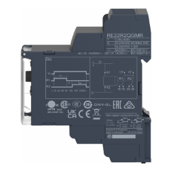 Slika Relej zvezda trougao 005s–300h 24 V AC/DC–240 V AC 2 CO RE22 Schneider