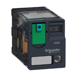 Slika Relej utični minijaturni 4 C/O 125 V DC 6 A sa LED Zelio RXM Schneider