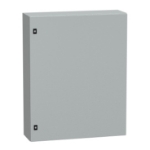 Slika Orman zidni crn 1000x800x250mm sa montažnom pločom SE Schneider
