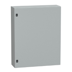 Slika Orman zidni crn 1000x800x250mm sa montažnom pločom SE Schneider