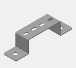 Slika Podni nosač za perforirani regal 100 D-2.0mm HC EAE