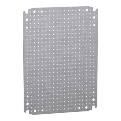 Slika Montažna ploča mikroperforirana 300x400 mm otvori 3.6 mm razmak 12.5 mm Schneider