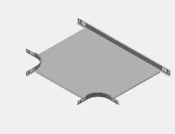 Slika T račva za perforirani regal 500x50 mm HC UKFG 500 YT EAE