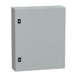 Slika Razvodni orman metalni V600xŠ500xD150 IP66 IK10 RAL7035 bez montažne ploče Spacial CRN Schneider