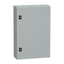 Slika Razvodni orman metalni V600xŠ400xD150 IP66 IK10 RAL7035 bez montažne ploče Spacial CRN Schneider