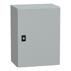 Slika Razvodni orman metalni V400xŠ300xD200 IP66 IK10 RAL7035 bez montažne ploče Spacial CRN Schneider