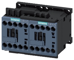 Slika Kontaktorski par za reverziranje sa mehan blokadom AC-3 3kW/400V 230V AC 3P 00 Sirius 3RA23 Siemens
