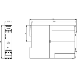 Slika Motorni starter direktni 009-075kW sa promenom smera i SAFETY funkcijom 24VDC SIRIUS Siemens