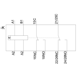 Slika Relej vremenski 2 prekla kontakta 27 funkcija 7 vrem opsega 0.05 s...100 h 12-240V AC/DC Siemens