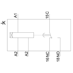 Slika Relej vremenski 1CO 0.5-10s 12-240V AC/DC Sirius 3RP2 Siemens