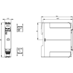 Slika Relej vremenski 1CO 0.5-10s 12-240V AC/DC Sirius 3RP2 Siemens