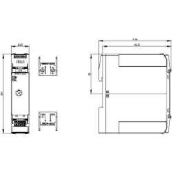 Slika Relej vremenski 2NO 1-20s 12-24V AC/DC Sirius 3RP25 Siemens