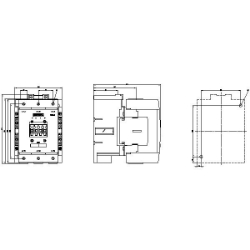 Slika Kontaktor motorni 3P 115A 110-127V AC/DC 2NC+2NC Siemens