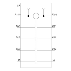 Slika Kontaktor 7A 3P špulna 220V AC 1NO AC-3/AC-3e SIRIUS 3RT Siemens