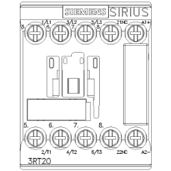 Slika Kontaktor motorni 7A 3P 24V DC Siemens