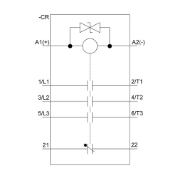 Slika Kontaktor 9A 3P špulna 24V DC 1NC AC-3/AC-3e sa supresorskom diodom SIRIUS 3RT Siemens
