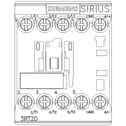 Slika Kontaktor 3P 1NO 5.5kW sa diodom špulna 24V DC Siemens