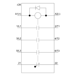 Slika Kontaktor 3P 1NC 7.5kW sa diodom špulna 24V DC Siemens