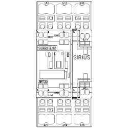 Slika Kontaktor 9A 3P špulna 24V DC 1NO+1NC AC-3/AC-3e opruga SIRIUS 3RT Siemens