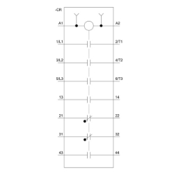 Slika Kontaktor motorni 3RT20 3P 17A špulna 24V AC 2NO+2NC Siemens