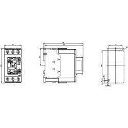 Slika Kontaktor 65A 3P špulna 230V AC 1NO+1NC AC-3 opruga SIRIUS 3RT Siemens