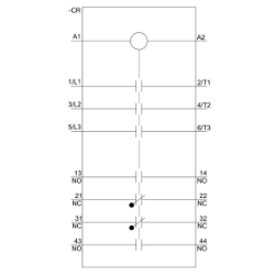 Slika Kontaktor 95A 3P špulna 230V AC 50Hz 2NO+2NC AC-3 SIRIUS 3RT Siemens