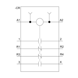 Slika Kontaktor AC-3 9A 4kW 400V 2NO+2NC špulna 24V AC 50Hz Siemens
