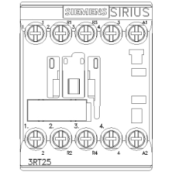 Slika Kontaktor AC-3 9A 4kW 400V 2NO+2NC špulna 24V AC 50Hz Siemens