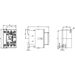 Slika Kontaktor 25A 4P špulna 110V AC 2NO+2NC AC-3 SIRIUS 3RT Siemens