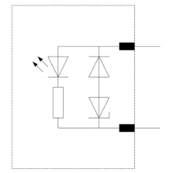 Slika Modul za prigušenje varistor špulna 24V DC sa LED za kontaktore veličine S0 3RT Siemens