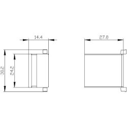 Slika Modul za prigušenje RC element špulna 24-48V AC 24-70V DC za kontaktore veličine S2 Siemens