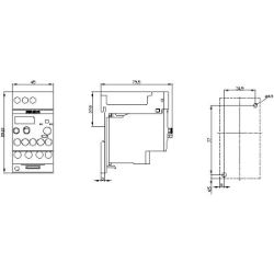 Slika Bimetalni relej 3.5-5.0 A S00 class 10 Siemens