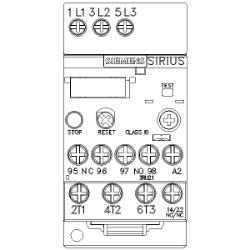 Slika Bimetalni relej 3.5-5.0 A S00 class 10 Siemens