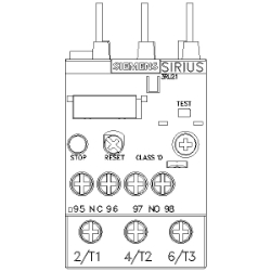 Slika Relej bimetalni 3RU 11-16 A SI Siemens
