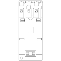 Slika Nosač bimetalnog releja za kontaktore 3RU21/3RB30/3B31/3RR2 3RU Siemens