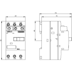 Slika Prekidač motorni 2.5-10.5A 1CO Sirius 3RV1 Siemens