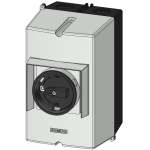 Slika Kućište aluminijumsko za motorne prekidače IP65 72mm Sirius 3RV1 Siemens