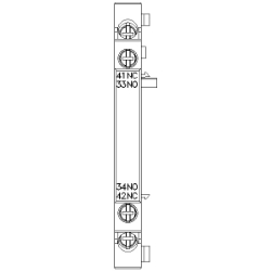 Slika Pomoćni kontakt 1NO 1NC bočni Sirius 3RV2 Siemens
