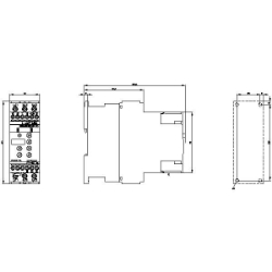 Slika Soft starter 25A 11kW/400V 200-480V AC/110-230V AC/DC S0 Sirius 3RW40 Siemens
